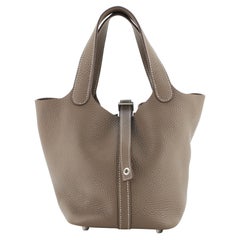 Hermes Picotin Lock Bag Clemence PM