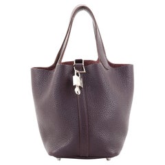 Hermes Picotin Lock Bag Clemence PM
