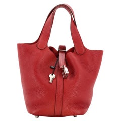 Hermes Picotin Lock Bag Clemence PM