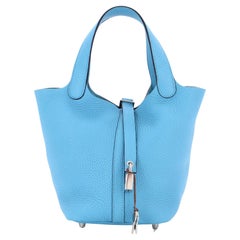 Hermes Picotin Lock Bag Clemence PM