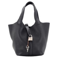 Hermes Picotin Lock Bag Clemence PM