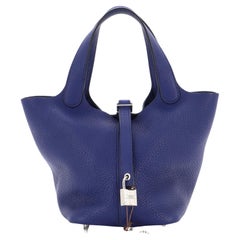 Hermes Picotin Lock Bag Clemence PM