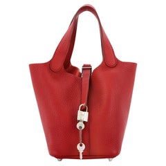 Hermes Cabasellier Tote Clemence 46 For Sale at 1stDibs