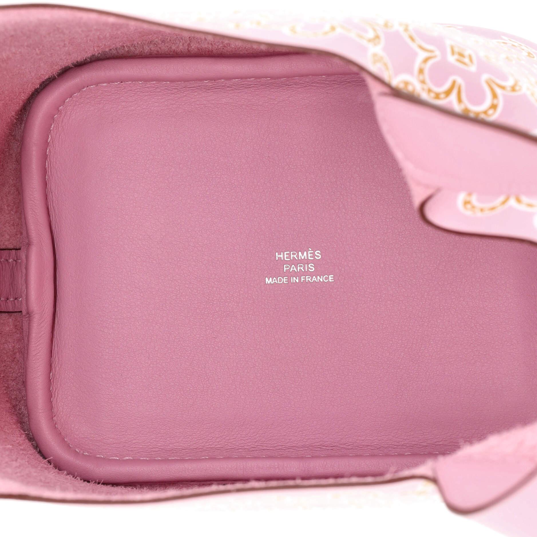 Hermes Picotin Lock Bag Lucky Daisy Printed Swift Micro 2