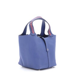 Hermes Picotin Lock Bag Tressage Epsom MM