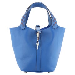Hermes Picotin Lock Bag Tressage Epsom PM