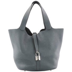 Hermes Picotin Lock Handbag Clemence GM