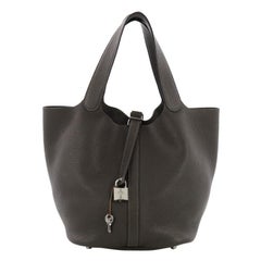 Hermes Picotin Lock Handbag Clemence GM