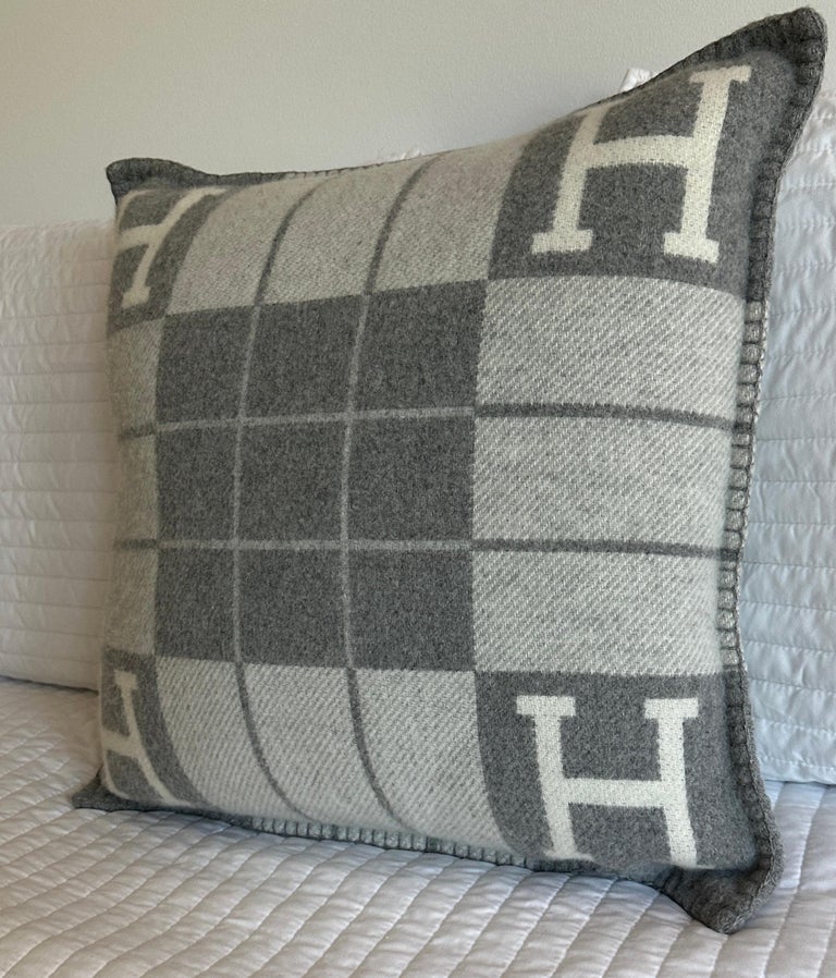 Taie d oreiller percale géométrique gris clair Tradilinge | La Redoute