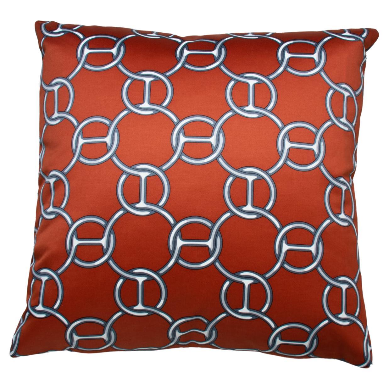 Hermes Pillow Fil D'Argent For Sale