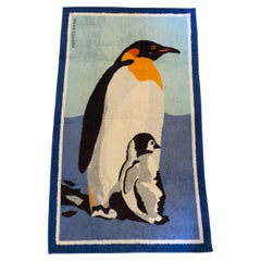 Hermes Pinguoins Terry Beach Towel