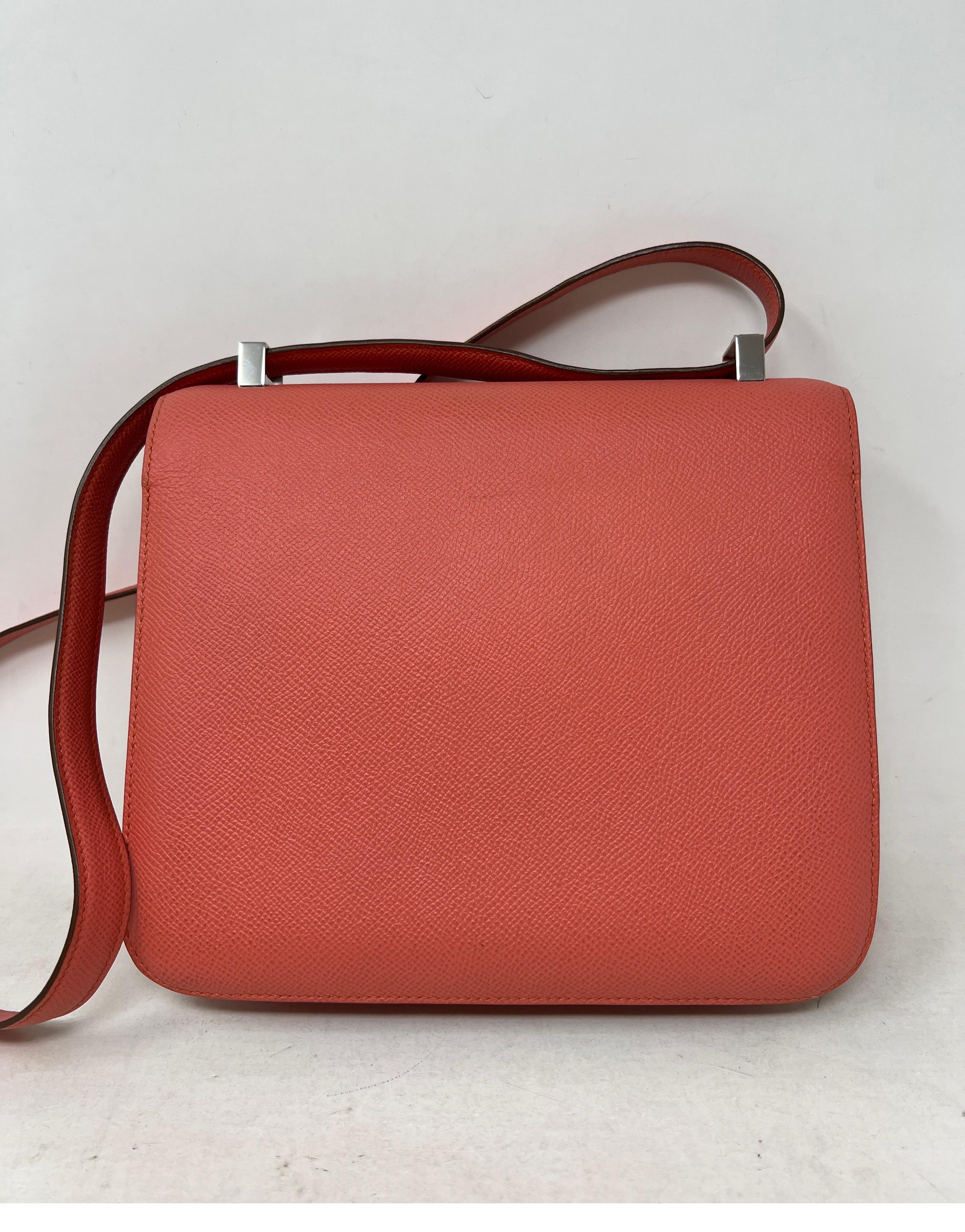Hermes Pink Constance 24 Bag For Sale 6
