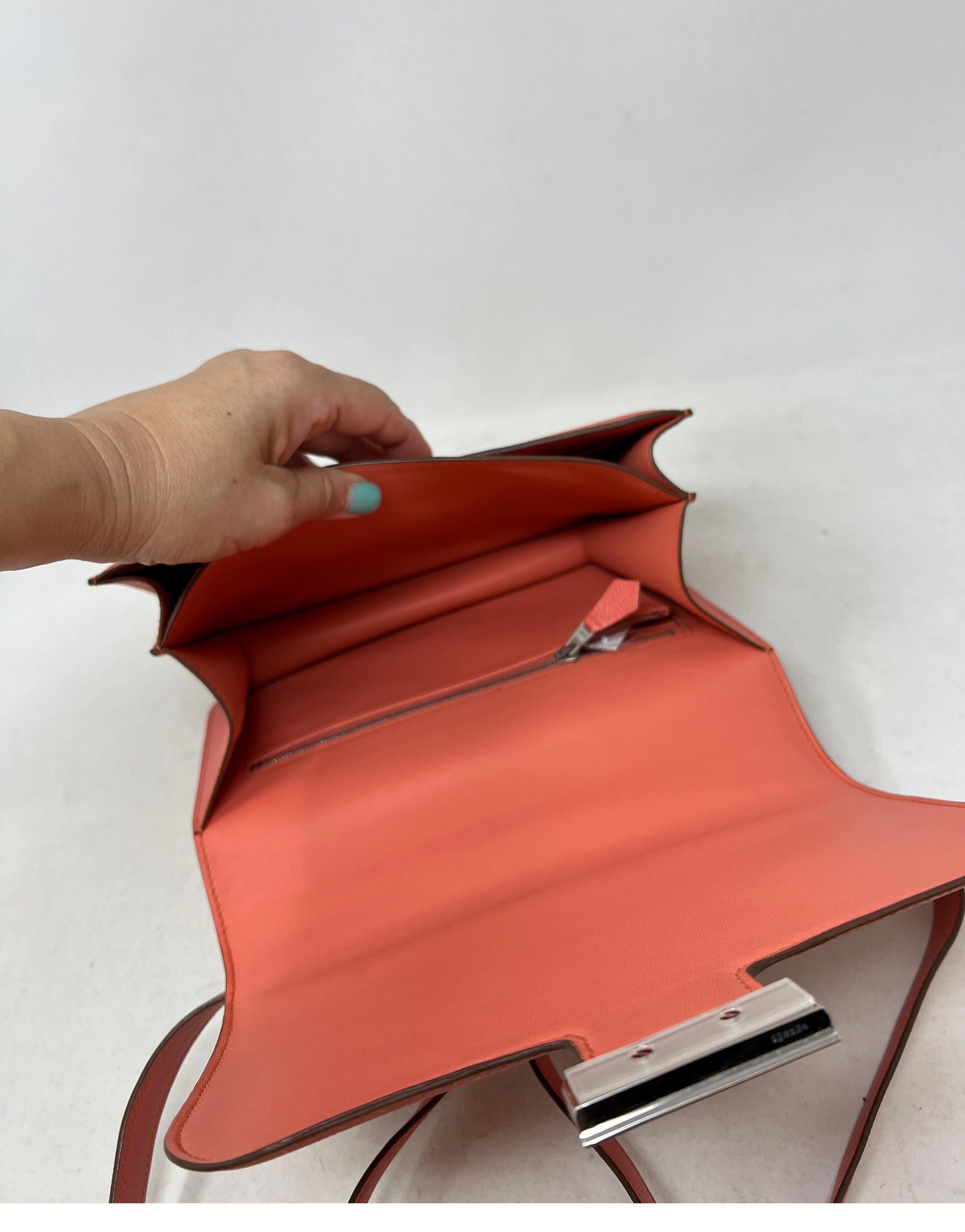 Hermes Pink Constance 24 Bag For Sale 8