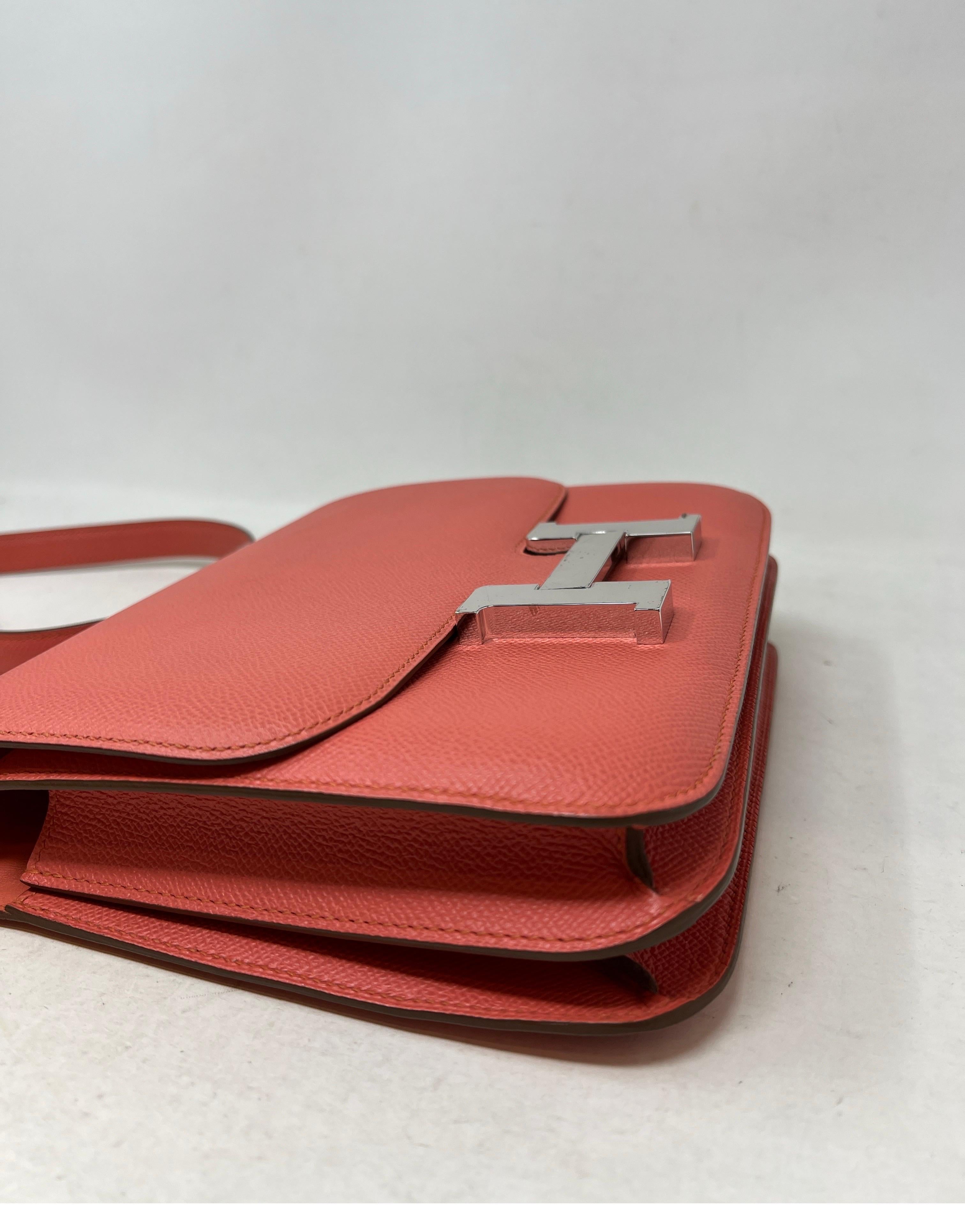 Women's or Men's Hermes Pink Constance 24 Bag For Sale