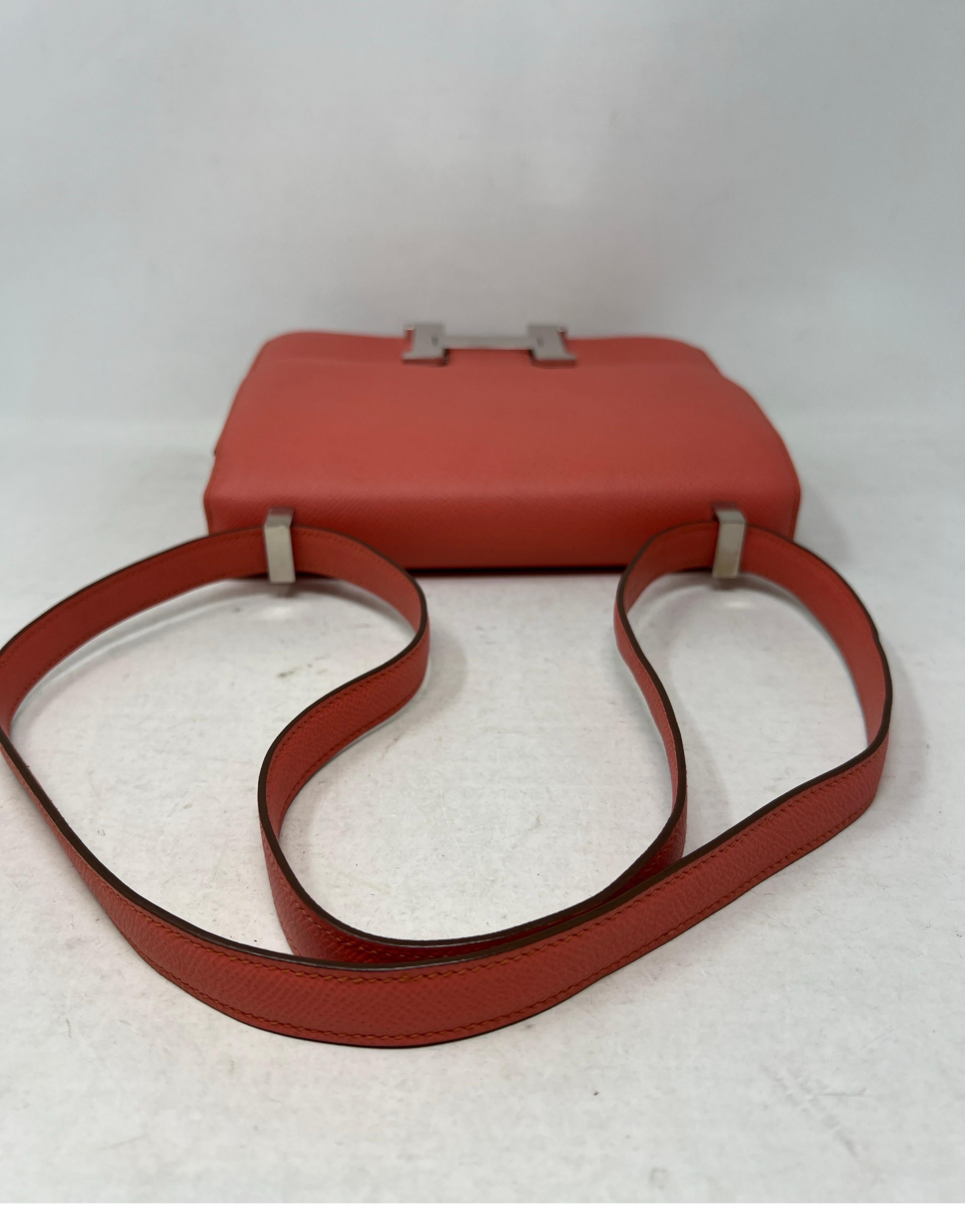 Hermes Pink Constance 24 Bag For Sale 1