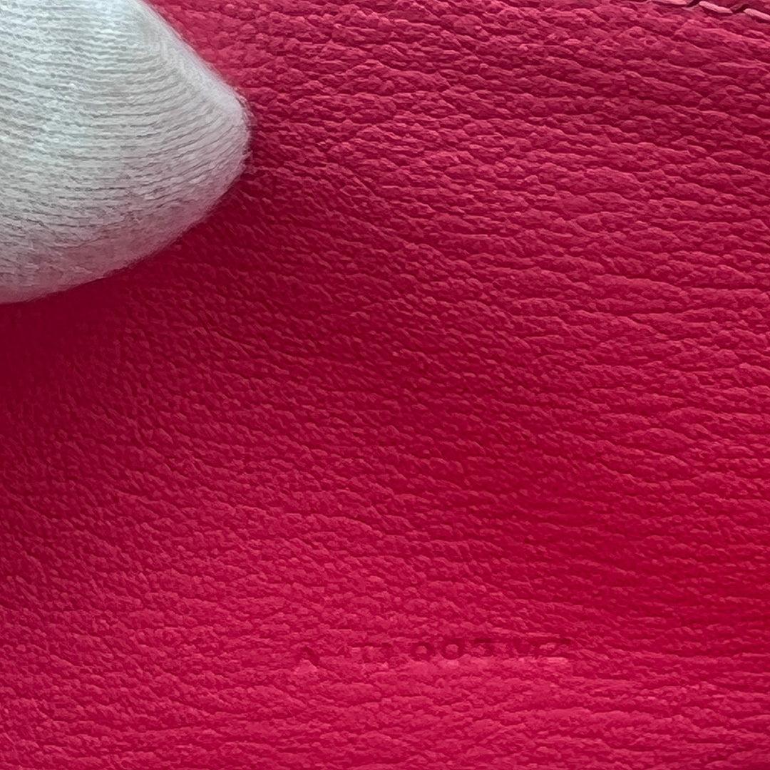 Hermés Kelly Long Wallet Rose Lipstick Chèvre Leather Silver Hardware 5