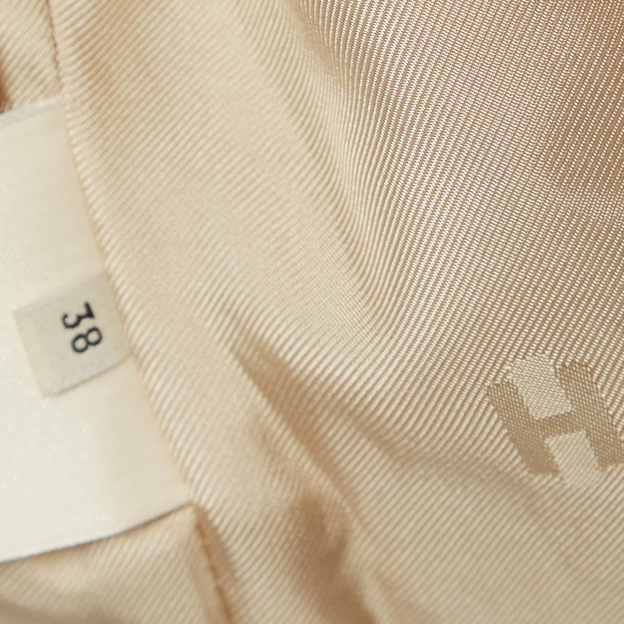 Hermes Pink Leather Button Detail Vest M In Excellent Condition For Sale In Dubai, Al Qouz 2