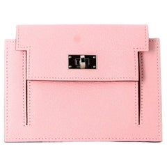 Hermes Pink Leather wallet