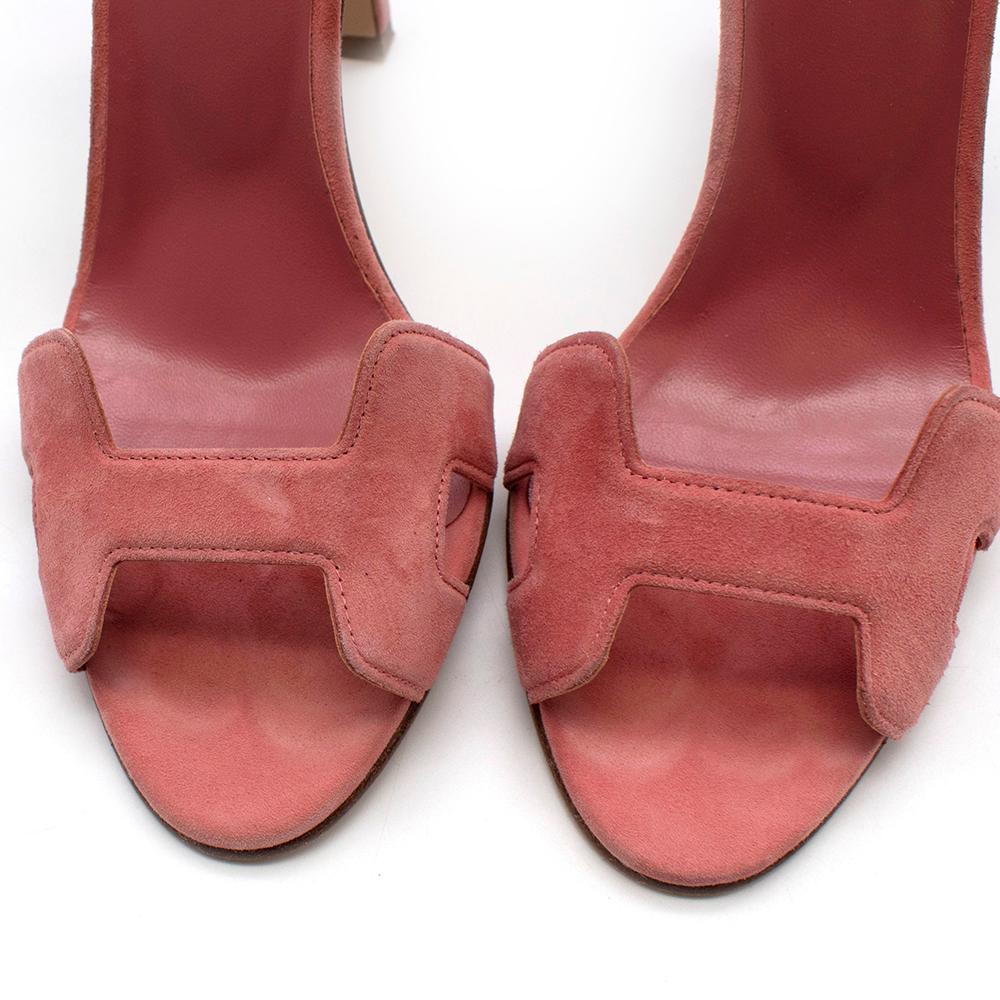 hermes pink sandals