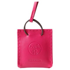 Hermès Rosa Einkaufstasche Charme
