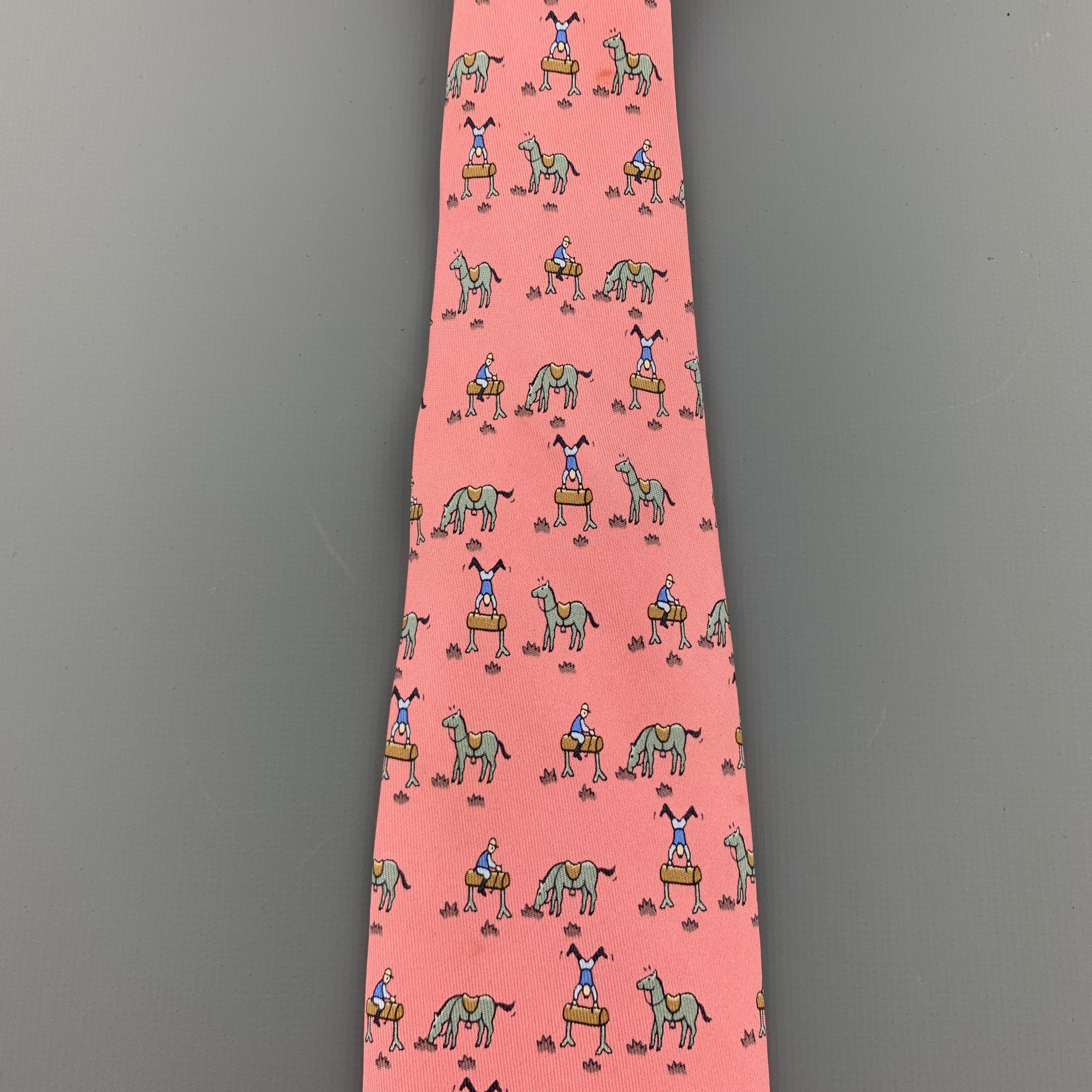 hermes dinosaur tie