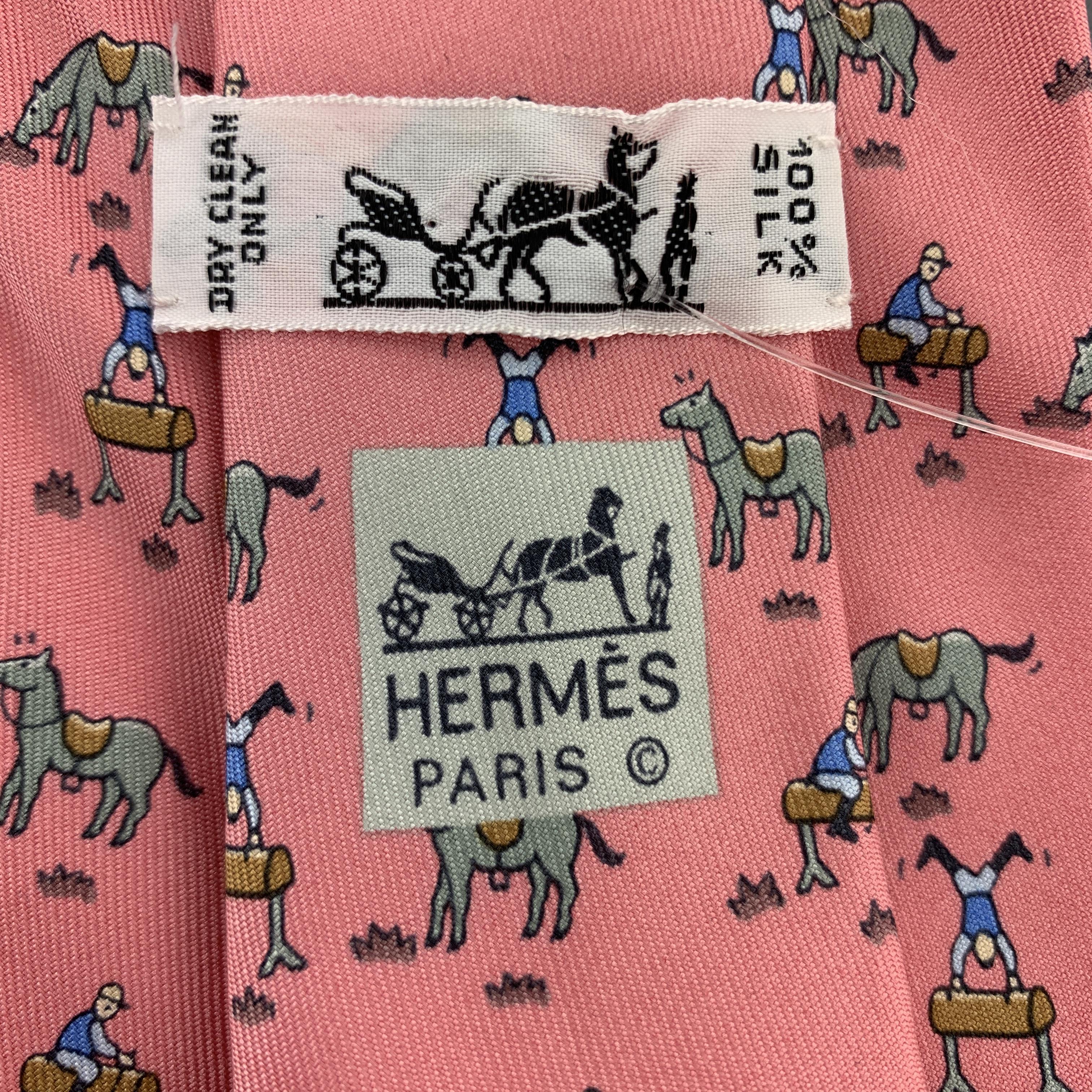 hermes tie horse