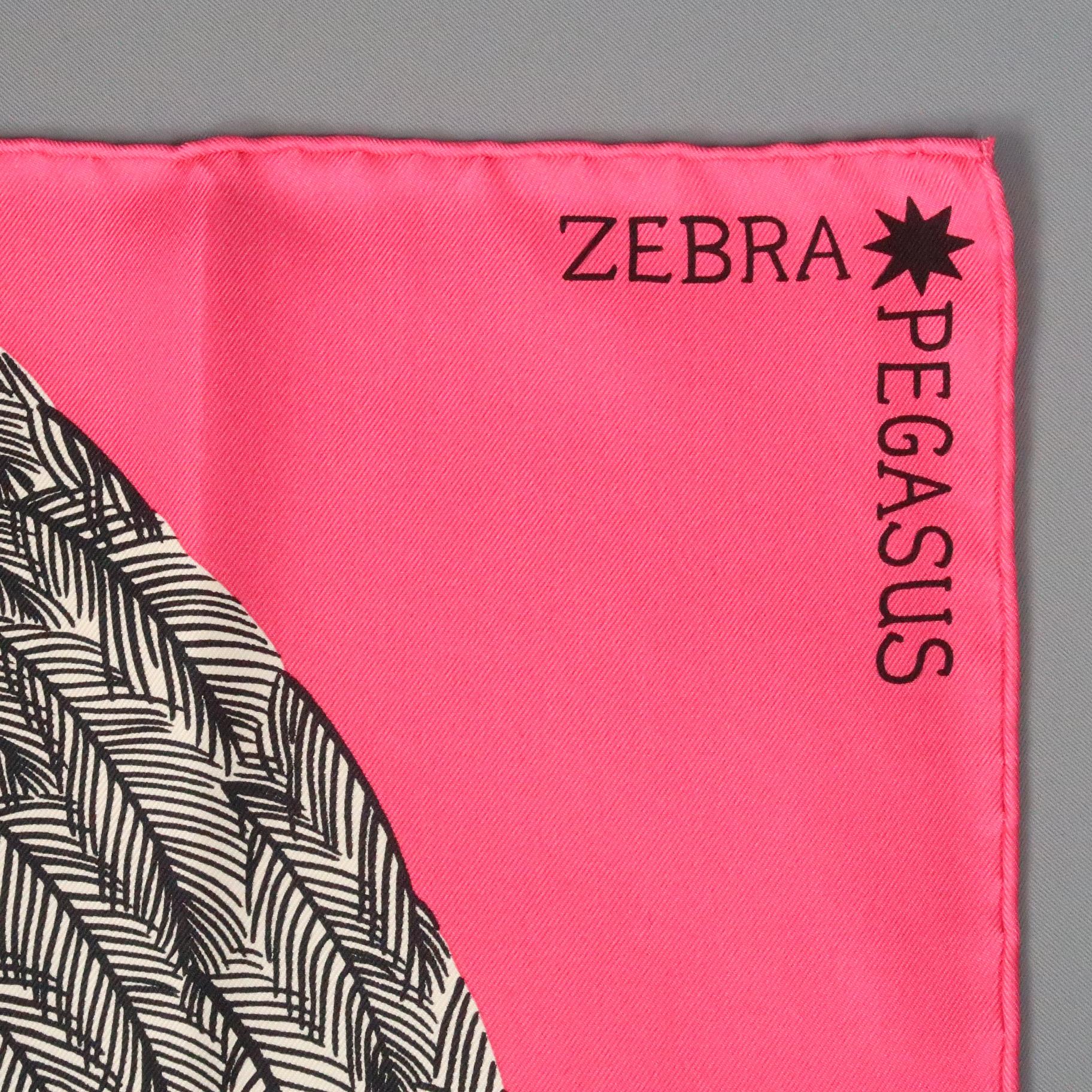 hermes zebra scarf