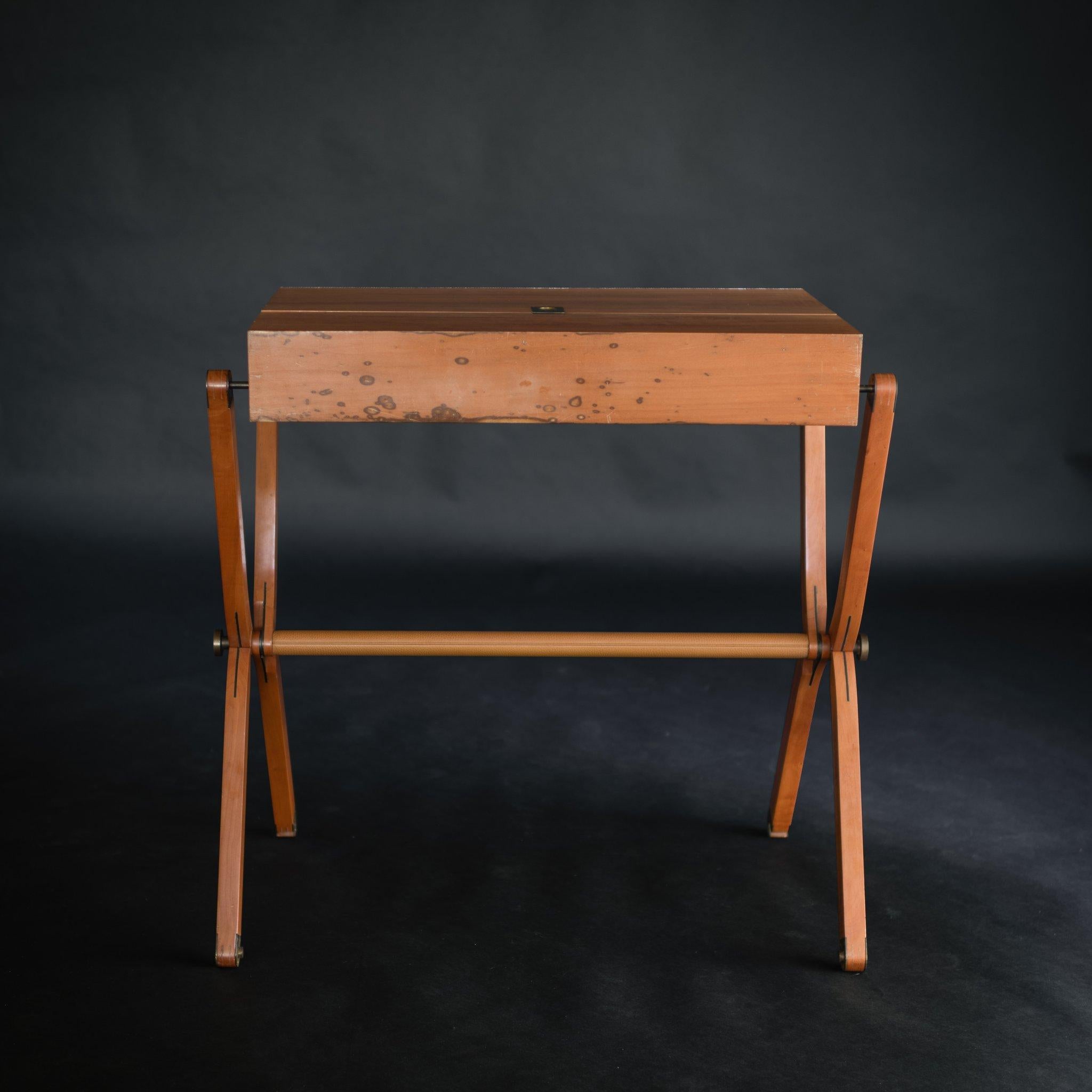 Hermès 'Pippa' Folding Desk and Seat, circa 1985 2