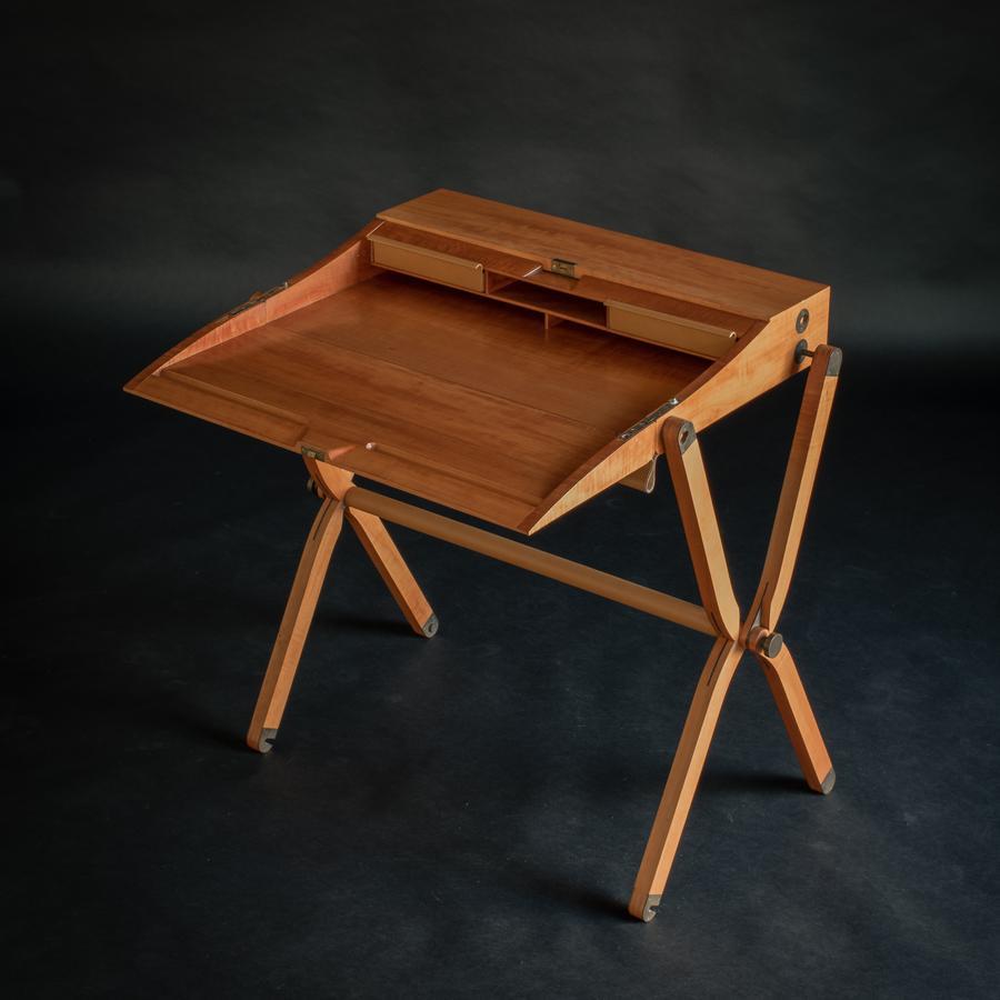 Hermès 'Pippa' Folding Desk and Seat, circa 1985 3