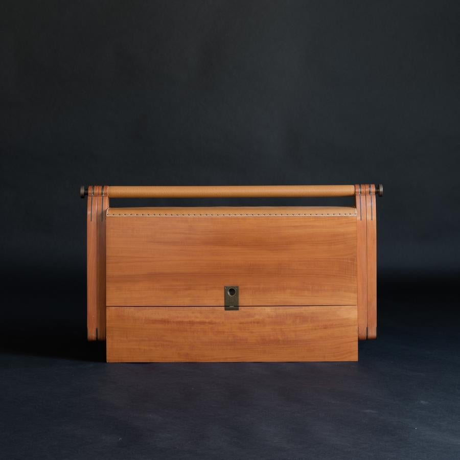 Hermès 'Pippa' Folding Desk and Seat, circa 1985 In Good Condition In London, GB