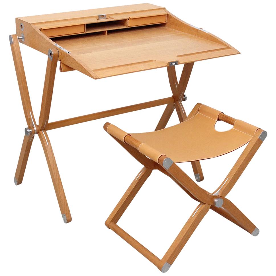 Hermès Pippa Folding Desk and Stool