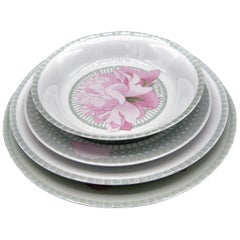 Dîner "Pivoines" Hermès, Partie de Service, 24 Pieces