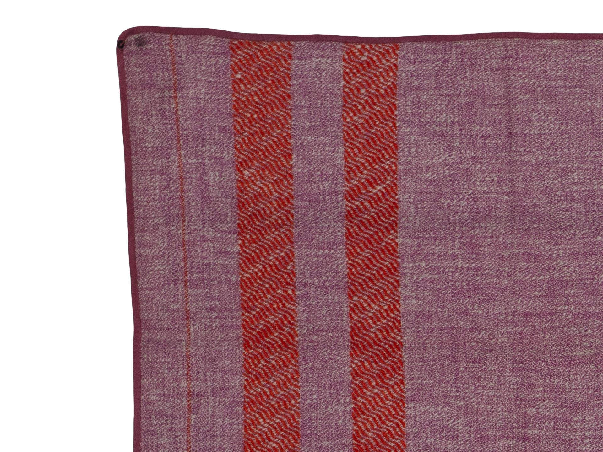 Hermes Plaid Coquillages - 135x170cm - Potiron Rosa - Nuevo en Nuevo estado para la venta en Ottawa, CA