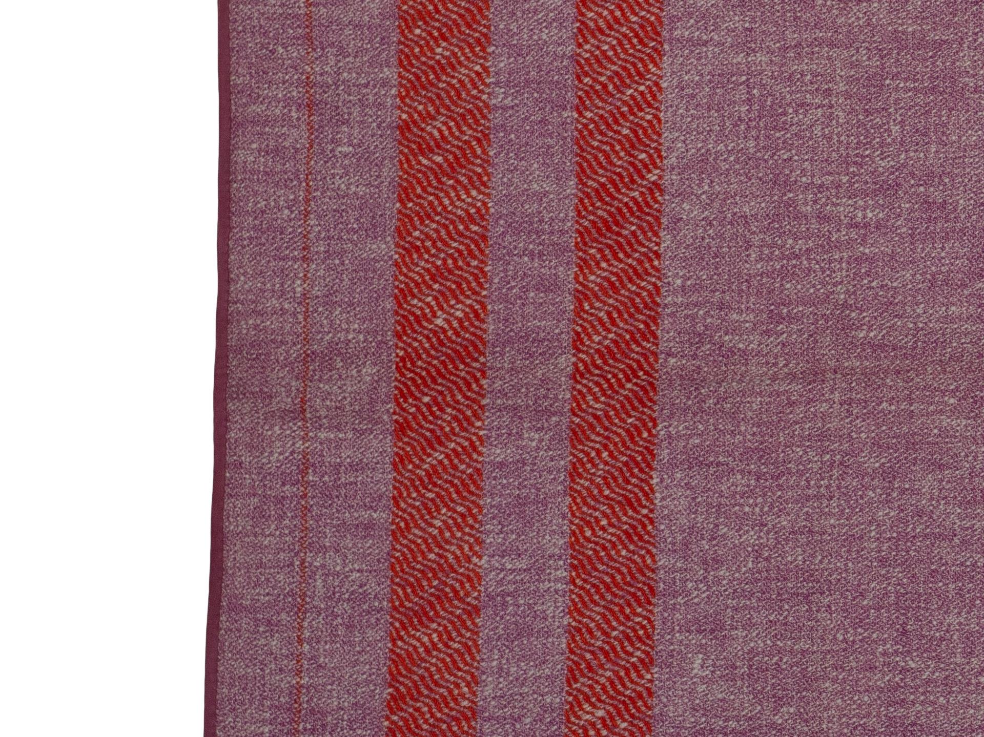 Hermes Plaid Coquillages - 135x170cm - Potiron Rosa - Nuevo en venta 2