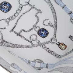 Hermes Planche d'Etude Pour une Parure de Gala Change Tray Limoges Porcelain