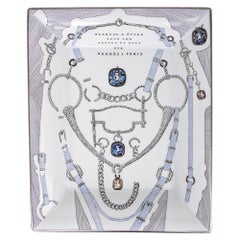 Hermes Planche d'Etude Pour une Parure de Gala Change Tray Limoges Porcelain