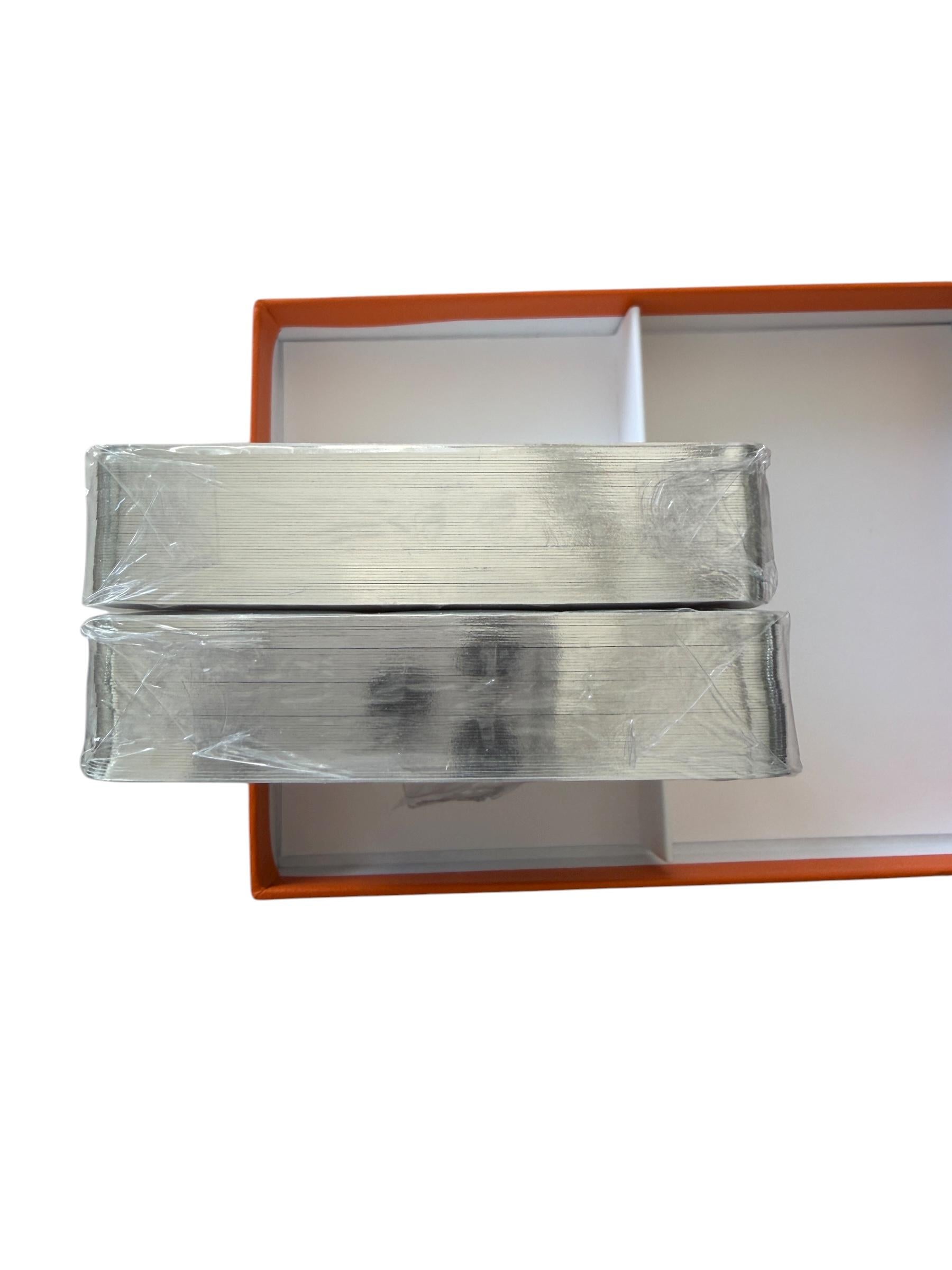 Grigio Carte da gioco Hermes 2 pacchetti formato grande