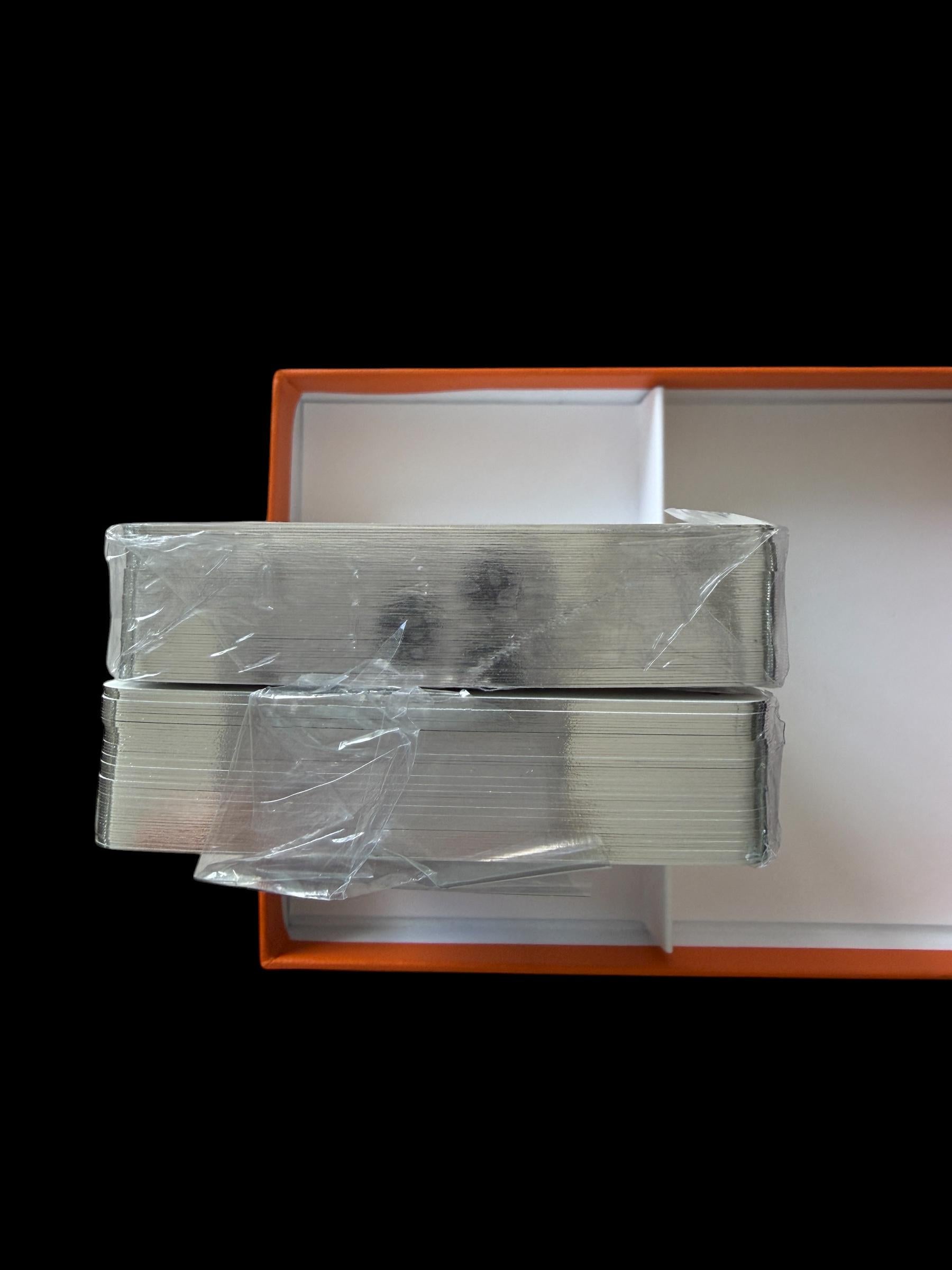 Carte da gioco Hermes 2 pacchetti formato grande In condizioni Nuovo a West Chester, PA