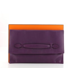 Hermes Pliplat Clutch Evercolor