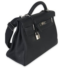 Hermès Plomb Togo Maxi Kelly Retourne 42 PHW