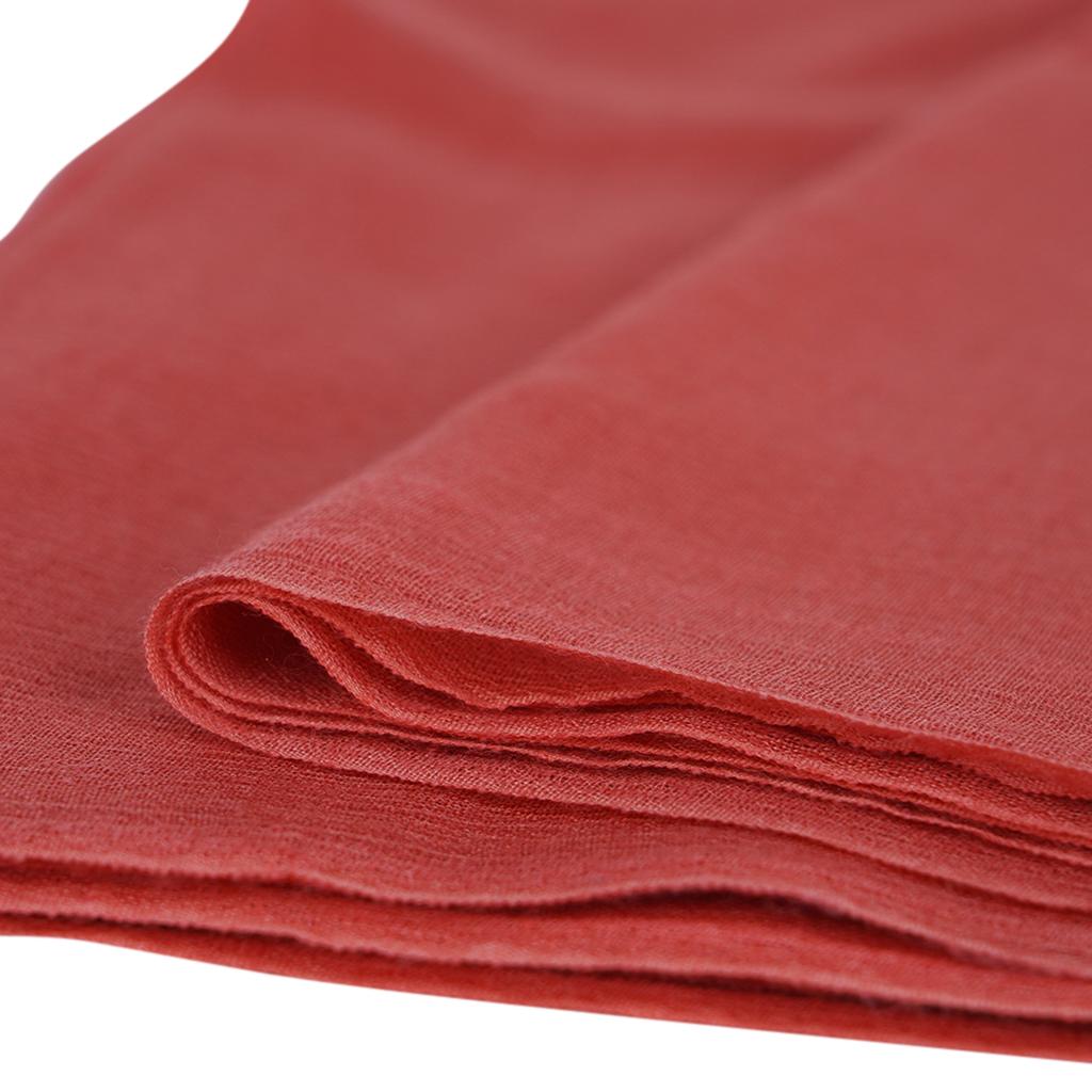 Red Hermes Plume Allumette Bois De Rose Scarf Feather Light Cashmere / Silk For Sale
