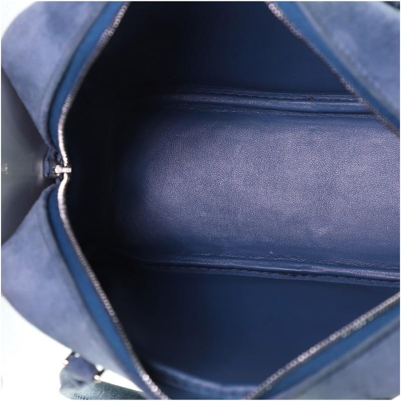 da uomo o donna Hermes Plume Borsa Doblis in pelle scamosciata 21