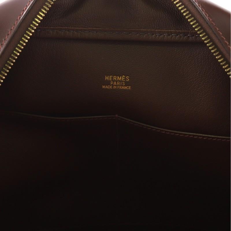 Hermes Plume Bag Vibrato and Leather 32 2