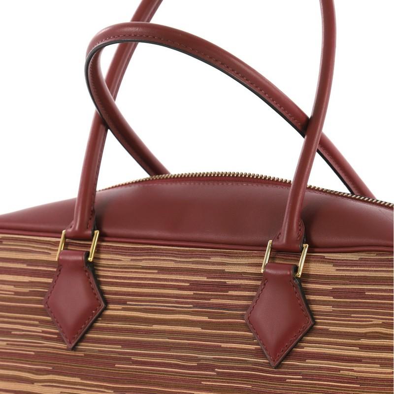 Hermes Plume Bag Vibrato and Leather 32 4