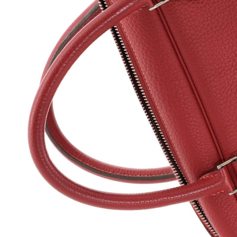 Red Hermes Plume Doc Bag Buffalo 38