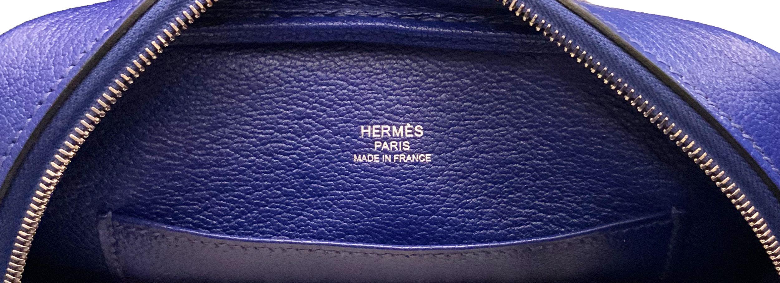 Women's or Men's Hermes Plume II Mini Bag with Hermes Cavale Canvas Bag Strap