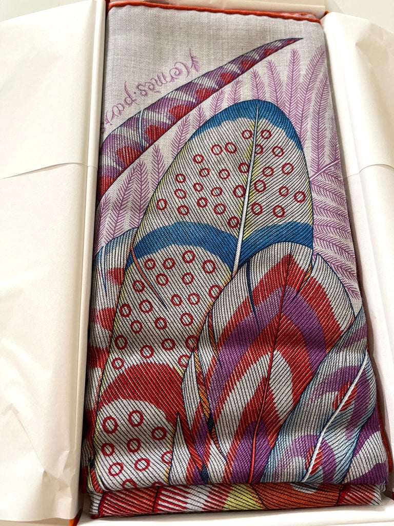 plumes en fete shawl 140