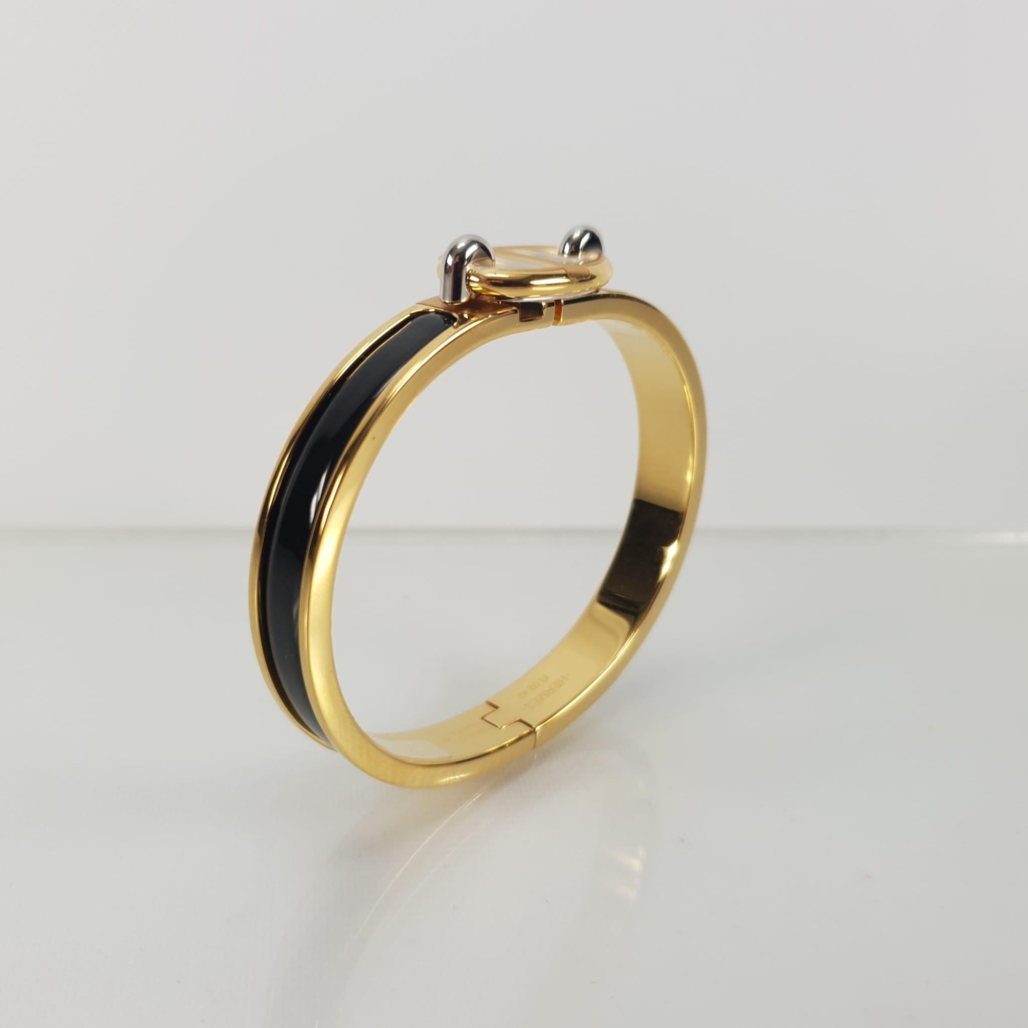 hermes mini clic chaine d'ancre bracelet