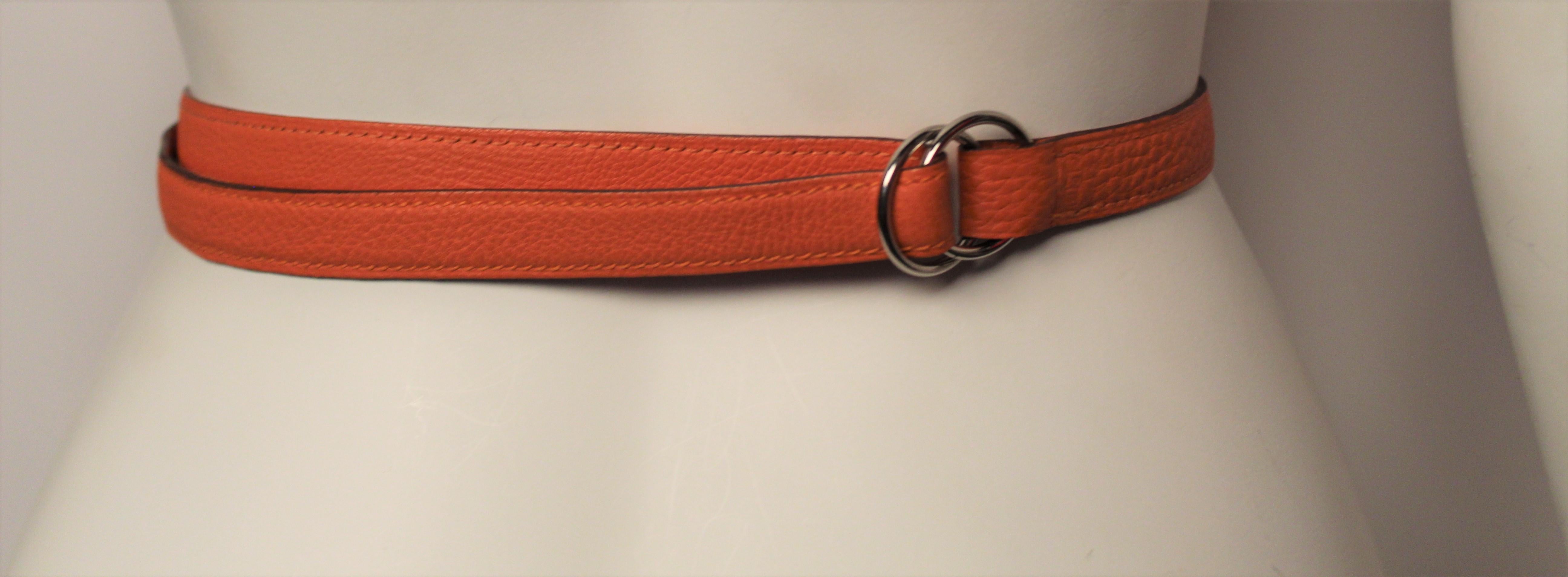 Hermès Pochette Green Belt Bag 2