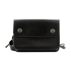 Hermes Pochette Green Waist Bag Leather